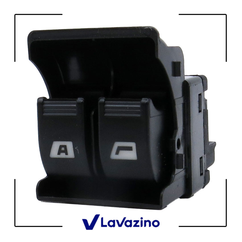 کلید شیشه بالابر دو پل جلو چپ پژو 405 SLX - برند IPNC
