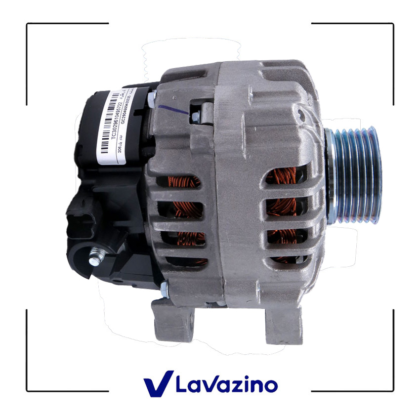 دینام کامل پژو 206 - برند عظام 