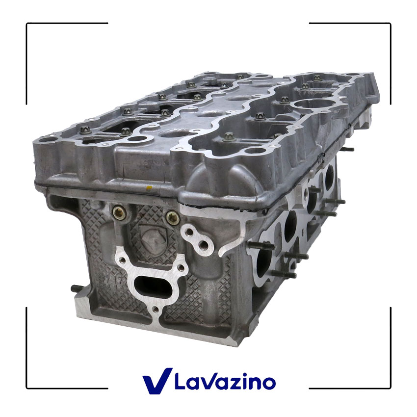 سر سیلندر کامل با شمع موتور دنا - برند ایساکو