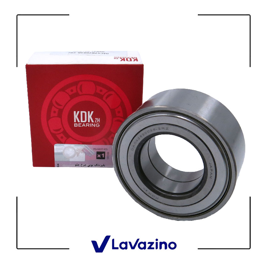 بلبرینگ چرخ جلو پژو 206 تیپ 5 - برند KDk ژاپن