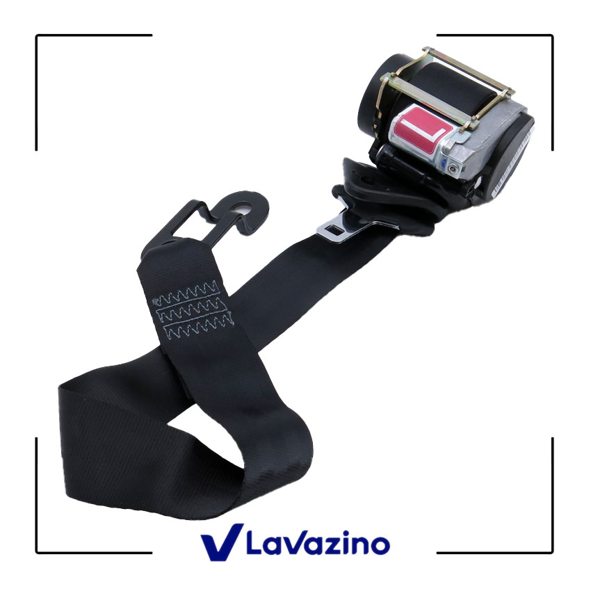 کمربند ایمنی جلو چپ ایربگ دار مناسب پژو 206، 207 و رانا - برند ایساکو 3