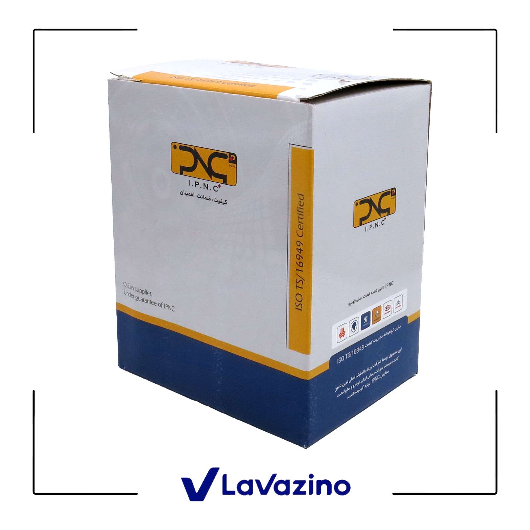 آینه برقی جدید مشکی چپ ال 90  و ساندرو - برند IPNC 1