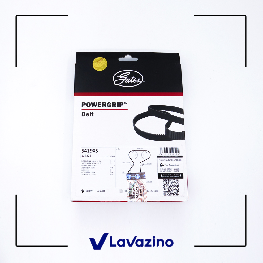  (تسمه تایم ۱۲۷ دندانه دنا – برند پاور گریپ (PowerGrip)) 3