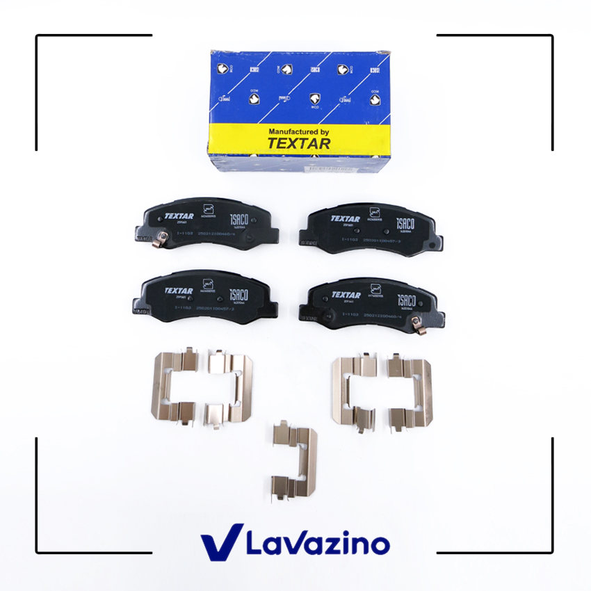 لنت ترمز چرخ جلو تکستار پژو 206 – برند ایساکو  2