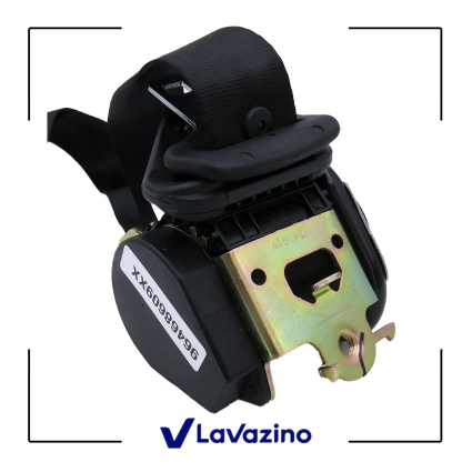 کمربند ایمنی جلو چپ ایربگ دار مناسب پژو 206، 207 و رانا - برند ایساکو