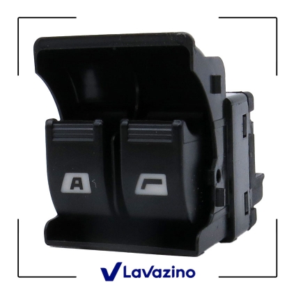 کلید شیشه بالابر دو پل جلو چپ پژو 405 SLX - برند IPNC