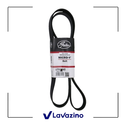 تسمه هیدرولیک 6PK1660  پژو 405 - برند پاور گریپ