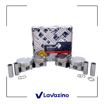 پیستون با گژن پین سایز 0.25 دنا - برند عظام