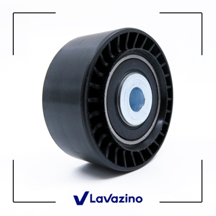 غلتک هرزگرد پایین تسمه دینام پژو ۲۰۷ – برند ایساکو