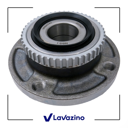 توپی چرخ عقب ABS چهار پیچ سمند – برند ایساکو