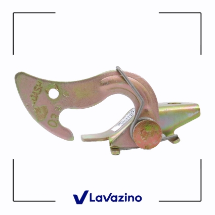 ضامن زبانه قفل درب موتور پژو پارس - برند ایساکو