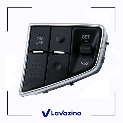 کلید کروز کنترل روی فرمان سورن پلاس - برند ایساکو