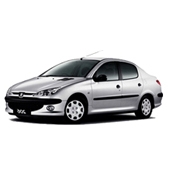 لنت ترمز عقب پژو 206 تیپ 3