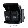 کلید شیشه بالابر دو پل جلو چپ پژو 405 SLX - برند IPNC