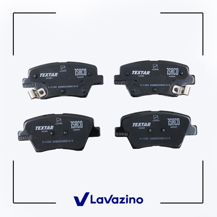 لنت ترمز چرخ عقب تکستار پژو پارس TU5 - برند ایساکو