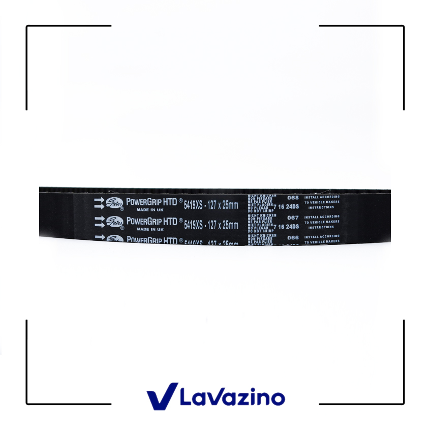 تسمه تایم ۱۲۷ دندانه مناسب دنا – برند پاور گریپ (PowerGrip)