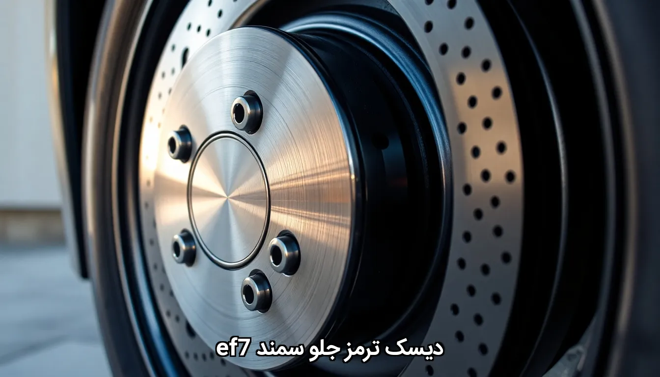 خرید دیسک ترمز جلو سمند ef7